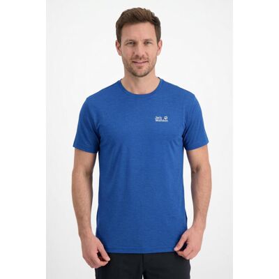 Funktionsshirt JACK WOLFSKIN "VONNAN S/S T M", Herren, Gr. L (52), blau orchid, Obermaterial: 100% Polyester, Shirts Funktionsshirt, für warme Temperaturen, atmungsaktiv, feuchtigkeitsregulierend Funktionsshirt JACK WOLFSKIN "VONNAN S/S T M", Herren, Gr. L (52), blau orchid, Obermaterial: 100% Polyester, Shirts Funktionsshirt, für warme Temperaturen, atmungsaktiv, feuchtigkeitsregulierend