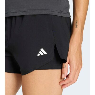 Shorts ADIDAS PERFORMANCE "WE MIN 2IN1 SH", Damen, Gr. XXL, N-Gr, schwarz, normal, gr., Obermaterial: 100% Polyester, Hosen Shorts, für Fitness und sportliche Aktivitäten, mit climacool Shorts ADIDAS PERFORMANCE "WE MIN 2IN1 SH", Damen, Gr. XXL, N-Gr, schwarz, normal, gr., Obermaterial: 100% Polyester, Hosen Shorts, für Fitness und sportliche Aktivitäten, mit climacool