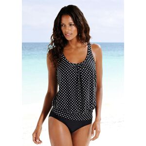 Oversize-Tankini LASCANA, Damen, Gr. 44, N-Gr, schwarz-weiss (schwarz, weiß), Polyamid, gepunktet, Bikini-Sets Oversize-Tankini, im modischen Pünktchen-Design Oversize-Tankini LASCANA, Damen, Gr. 44, N-Gr, schwarz-weiss (schwarz, weiß), Polyamid, gepunktet, Bikini-Sets Oversize-Tankini, im modischen Pünktchen-Design