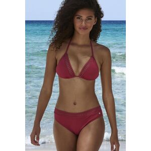 Bikini-Hose S.OLIVER "Aiko", Damen, Gr. 32, N-Gr, rot (rostrot), Microfaser, Microfaser, Polyamid, unifarben, Badehosen Bikini-Hose, mit Häkeloptik Bikini-Hose S.OLIVER "Aiko", Damen, Gr. 32, N-Gr, rot (rostrot), Microfaser, Microfaser, Polyamid, unifarben, Badehosen Bikini-Hose, mit Häkeloptik