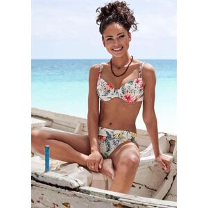 Bügel-Bikini-Top LASCANA "Salsa", Damen, Gr. 44, Cup E, beige (creme bedruckt), Microfaser, Recycling-Polyamid, geblümt, Bikini-Oberteile Bügel-Bikini-Top, mit tollem Blumenprint Bügel-Bikini-Top LASCANA "Salsa", Damen, Gr. 44, Cup E, beige (creme bedruckt), Microfaser, Recycling-Polyamid, geblümt, Bikini-Oberteile Bügel-Bikini-Top, mit tollem Blumenprint