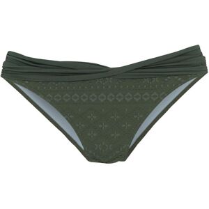 Bikini-Hose LASCANA "Omara", Damen, Gr. 38, N-Gr, grün (oliv), Microfaser, Recycling-Polyamid, unifarben, Badehosen Bikini-Hose, aus recycelten Material Bikini-Hose LASCANA "Omara", Damen, Gr. 38, N-Gr, grün (oliv), Microfaser, Recycling-Polyamid, unifarben, Badehosen Bikini-Hose, aus recycelten Material