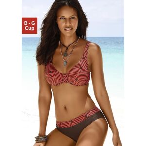 Bügel-Bikini S.OLIVER, Damen, Gr. 42, Cup E, rot (rot, braun), Polyamid, bedruckt, Bikini-Sets Bügel-Bikini, mit grafischem Druckdesign Bügel-Bikini S.OLIVER, Damen, Gr. 42, Cup E, rot (rot, braun), Polyamid, bedruckt, Bikini-Sets Bügel-Bikini, mit grafischem Druckdesign