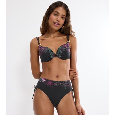 Bügel-Bikini-Top TRIUMPH "Summer Tropics", Damen, Gr. 38, Cup C, bunt (schwarz combi), Obermaterial: 55% Polyamid, 45% Elasthan, Bikini-Oberteile Bügel-Bikini-Top Bügel-Bikini-Top TRIUMPH "Summer Tropics", Damen, Gr. 38, Cup C, bunt (schwarz combi), Obermaterial: 55% Polyamid, 45% Elasthan, Bikini-Oberteile Bügel-Bikini-Top