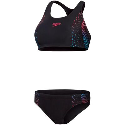 Bandeau-Bikini SPEEDO "PLMT 2PC AF BLACK/PURPLE", Damen, Gr. 38, N-Gr, schwarz, Obermaterial: 80% Polyamid, 20% Elasthan, Bikini-Sets Bandeau-Bikini, zweiteiliges Set, Bandeau-Schnitt, bequemer Sitz, strapazierfähig Bandeau-Bikini SPEEDO "PLMT 2PC AF BLACK/PURPLE", Damen, Gr. 38, N-Gr, schwarz, Obermaterial: 80% Polyamid, 20% Elasthan, Bikini-Sets Bandeau-Bikini, zweiteiliges Set, Bandeau-Schnitt, bequemer Sitz, strapazierfähig