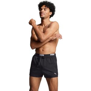 Badeshorts PUMA "PUMA SWIM MEN LOGO SHORT SHORTS 1P", Herren, Gr. XXL, N-Gr, schwarz, Web, Obermaterial: 100% Polyester, unifarben, Badehosen Badeshorts, Seitentaschen, Gesässtasche mit Reissverschluss, Kordelzug Badeshorts PUMA "PUMA SWIM MEN LOGO SHORT SHORTS 1P", Herren, Gr. XXL, N-Gr, schwarz, Web, Obermaterial: 100% Polyester, unifarben, Badehosen Badeshorts, Seitentaschen, Gesässtasche mit Reissverschluss, Kordelzug