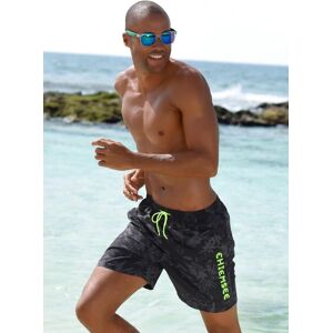 Badeshorts CHIEMSEE "Esra", Herren, Gr. XXL (58/60), N-Gr, schwarz (schwarz, bedruckt), Polyester, bedruckt, Badehosen Badeshorts, mit Dschungelprint Badeshorts CHIEMSEE "Esra", Herren, Gr. XXL (58/60), N-Gr, schwarz (schwarz, bedruckt), Polyester, bedruckt, Badehosen Badeshorts, mit Dschungelprint