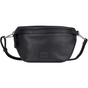 Bauchtasche GABOR "Elfie", Damen, Gr. B/H/T: 27cm x 16,5cm x 9cm, schwarz, Polyurethan, clean, gepflegt, unifarben, Taschen Bauchtasche, aus fein genarbtem, glattem Kunstleder und mit einem Logo Rubber Patch Bauchtasche GABOR "Elfie", Damen, Gr. B/H/T: 27cm x 16,5cm x 9cm, schwarz, Polyurethan, clean, gepflegt, unifarben, Taschen Bauchtasche, aus fein genarbtem, glattem Kunstleder und mit einem Logo Rubber Patch