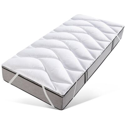 Matratzenauflage GOODPRODUCT "Antibac Auflage 90x200 cm, 140x200 cm und weiteren Grössen", weiss (weiß), B:100cm H:3cm L:200cm, Bezug: 100% Polyester, Matratzenzubehör, Matratzenauflage, Matratzen-Auflage oder Topper-Auflage zum Schutz Matratzenauflage GOODPRODUCT "Antibac Auflage 90x200 cm, 140x200 cm und weiteren Grössen", weiss (weiß), B:100cm H:3cm L:200cm, Bezug: 100% Polyester, Matratzenzubehör, Matratzenauflage, Matratzen-Auflage oder Topper-Auflage zum Schutz
