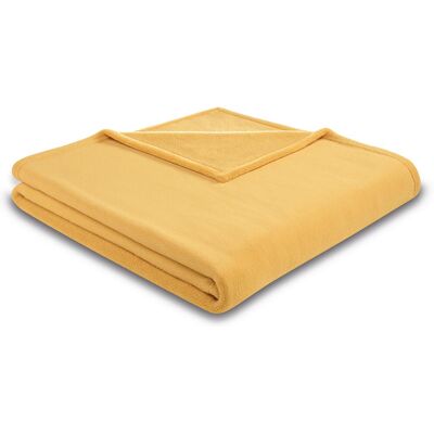 Wohndecke BIEDERLACK "King Fleece", gelb (honey), B:150cm L:200cm, Polyester, Wohndecken, Wohndecke, leicht, Kuscheldecke Wohndecke BIEDERLACK "King Fleece", gelb (honey), B:150cm L:200cm, Polyester, Wohndecken, Wohndecke, leicht, Kuscheldecke