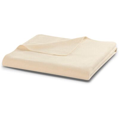 BIEDERLACK Pearl Beige Baumwolldecke - Wohndecke BIEDERLACK Pearl Beige Baumwolldecke - Wohndecke