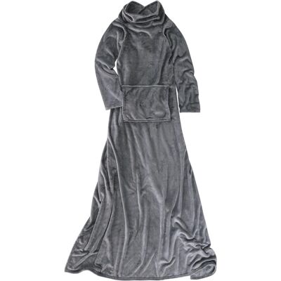 Wohndecke GOODPRODUCT "Tianna Ärmeldecke", grau, B:150cm L:200cm, Obermaterial: 100% Polyester, Wohndecken, Wohndecke, Kuscheldecke mit Ärmeln und integrierter Tasche superweich, 150x200 cm Wohndecke GOODPRODUCT "Tianna Ärmeldecke", grau, B:150cm L:200cm, Obermaterial: 100% Polyester, Wohndecken, Wohndecke, Kuscheldecke mit Ärmeln und integrierter Tasche superweich, 150x200 cm
