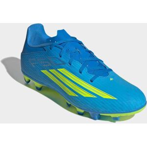 Fussballschuh ADIDAS PERFORMANCE "F50 CLUB FIRM GROUND / MULTI GROUND", Gr. 46, lucid ray blau, team solar gelb 2, lucid aquamarine, Synthetik, Textil, Schuhe Fussballschuh, für viele verschiedene Böden geeignet Fussballschuh ADIDAS PERFORMANCE "F50 CLUB FIRM GROUND / MULTI GROUND", Gr. 46, lucid ray blau, team solar gelb 2, lucid aquamarine, Synthetik, Textil, Schuhe Fussballschuh, für viele verschiedene Böden geeignet