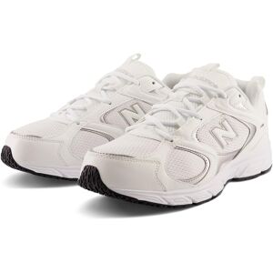 Sneaker NEW BALANCE "408", Herren, Gr. 44,5, weiss (weiß), Synthetik, Textil, Schuhe Sneaker, von dem New Balance 530 inspiriert Sneaker NEW BALANCE "408", Herren, Gr. 44,5, weiss (weiß), Synthetik, Textil, Schuhe Sneaker, von dem New Balance 530 inspiriert