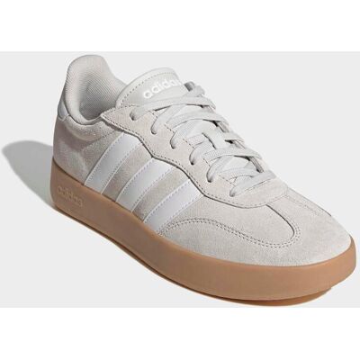 Sneaker ADIDAS SPORTSWEAR "BARREDA", Herren, Gr. 40,5, grau one, ftwr weiß, gum 3, Leder, Synthetik, Schuhe Sneaker, inspiriert vom Design des adidas handball spezial Sneaker ADIDAS SPORTSWEAR "BARREDA", Herren, Gr. 40,5, grau one, ftwr weiß, gum 3, Leder, Synthetik, Schuhe Sneaker, inspiriert vom Design des adidas handball spezial