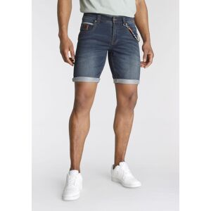 Jeansshorts BRUNO BANANI, Herren, Gr. 38, Länge 32, blau (dunkelblau us), Denim/Jeans, Obermaterial: 70% Baumwolle, 28% Polyester, 2% Elasthan, gerade kurz, Jeans Jeansshorts, bequemer Sitz, gerade Beinform, mit praktischen Taschen Jeansshorts BRUNO BANANI, Herren, Gr. 38, Länge 32, blau (dunkelblau us), Denim/Jeans, Obermaterial: 70% Baumwolle, 28% Polyester, 2% Elasthan, gerade kurz, Jeans Jeansshorts, bequemer Sitz, gerade Beinform, mit praktischen Taschen