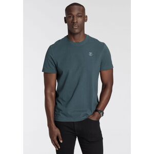 Rundhalsshirt DELMAO, Herren, Gr. M (48/50), grün (dunkelgrün), Single Jersey, Obermaterial: 100% Baumwolle, unifarben, Basic, regular fit, Rundhals, Shirts Rundhalsshirt, Kurzarm, Regular Fit, basic, aus 100% Baumwolle Rundhalsshirt DELMAO, Herren, Gr. M (48/50), grün (dunkelgrün), Single Jersey, Obermaterial: 100% Baumwolle, unifarben, Basic, regular fit, Rundhals, Shirts Rundhalsshirt, Kurzarm, Regular Fit, basic, aus 100% Baumwolle