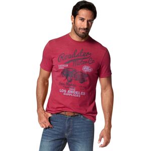 T-Shirt ARIZONA, Herren, Gr. M (48/50), rot (rot, meliert), Single Jersey, Obermaterial: 60% Baumwolle, 40% Polyester, meliert, normal, Rundhals, Shirts T-Shirt, Kurzarm, melierte Optik, Rundhals, aus Baumwollmischung T-Shirt ARIZONA, Herren, Gr. M (48/50), rot (rot, meliert), Single Jersey, Obermaterial: 60% Baumwolle, 40% Polyester, meliert, normal, Rundhals, Shirts T-Shirt, Kurzarm, melierte Optik, Rundhals, aus Baumwollmischung