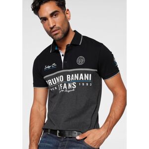 Poloshirt BRUNO BANANI, Herren, Gr. XL (56/58), grau (anthrazit, schwarz), Piqué, Obermaterial: 75% Baumwolle, 20% Polyester, 5% Elasthan, bedruckt, bestickt, körpernah, Bündchen, Shirts Poloshirt, Kurzarm, körpernahe Passform, mit Polokragen Poloshirt BRUNO BANANI, Herren, Gr. XL (56/58), grau (anthrazit, schwarz), Piqué, Obermaterial: 75% Baumwolle, 20% Polyester, 5% Elasthan, bedruckt, bestickt, körpernah, Bündchen, Shirts Poloshirt, Kurzarm, körpernahe Passform, mit Polokragen