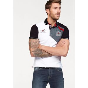 Poloshirt BRUNO BANANI, Herren, Gr. XL (56/58), weiss (weiß), Piqué, Obermaterial: 95% Baumwolle, 5% Elasthan, bestickt, mehrfarbig, körpernah, Shirts Poloshirt, Kurzarm, körpernahe Passform, unifarben, mit Polokragen Poloshirt BRUNO BANANI, Herren, Gr. XL (56/58), weiss (weiß), Piqué, Obermaterial: 95% Baumwolle, 5% Elasthan, bestickt, mehrfarbig, körpernah, Shirts Poloshirt, Kurzarm, körpernahe Passform, unifarben, mit Polokragen