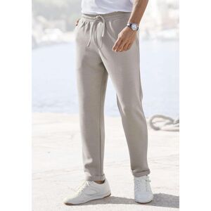 Jogger Pants JOHN DEVIN "Jogg Pants", Herren, Gr. L (52/54), N-Gr, beige (beige meliert), Piqué, Obermaterial: 83% Polyester, 13% Viskose, 4% Elasthan, meliert, unifarben, bequem lang, Hosen Jogger Pants, Umschlag am Beinabschluss, aus elastischer Piqué-Q Jogger Pants JOHN DEVIN "Jogg Pants", Herren, Gr. L (52/54), N-Gr, beige (beige meliert), Piqué, Obermaterial: 83% Polyester, 13% Viskose, 4% Elasthan, meliert, unifarben, bequem lang, Hosen Jogger Pants, Umschlag am Beinabschluss, aus elastischer Piqué-Q