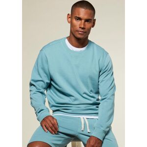 Sweatshirt KANGAROOS "mit Rundhalsausschnitt", Herren, Gr. L (52/54), grün (mint), angeraute Sweatware, Obermaterial: 60% Baumwolle, 40% Polyester, unifarben, bequem normal, Rundhals, angesetztes Bündchen, Sweatshirts Sweatshirt, mit coolem Rippeinsatz am Sweatshirt KANGAROOS "mit Rundhalsausschnitt", Herren, Gr. L (52/54), grün (mint), angeraute Sweatware, Obermaterial: 60% Baumwolle, 40% Polyester, unifarben, bequem normal, Rundhals, angesetztes Bündchen, Sweatshirts Sweatshirt, mit coolem Rippeinsatz am