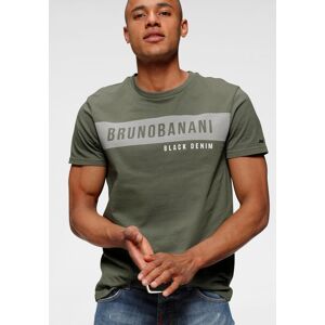 T-Shirt BRUNO BANANI, Herren, Gr. L (52/54), grün (oliv), Single Jersey, Obermaterial: 100% Baumwolle, bedruckt, schmal, Rundhals, Shirts T-Shirt, kurzärmelig, schmal geschnitten, Rundhalsausschnitt T-Shirt BRUNO BANANI, Herren, Gr. L (52/54), grün (oliv), Single Jersey, Obermaterial: 100% Baumwolle, bedruckt, schmal, Rundhals, Shirts T-Shirt, kurzärmelig, schmal geschnitten, Rundhalsausschnitt