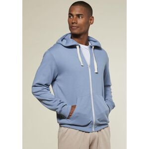 Kapuzensweatjacke KANGAROOS, Herren, Gr. XXL (60/62), blau (hellblau), angeraute Sweatware, Obermaterial: 60% Baumwolle, 40% Polyester, unifarben, bequem normal, Rundhals, angesetztes Bündchen, Sweatjacken Kapuzensweatjacke, mit Kapuze, kontrast Zipper un Kapuzensweatjacke KANGAROOS, Herren, Gr. XXL (60/62), blau (hellblau), angeraute Sweatware, Obermaterial: 60% Baumwolle, 40% Polyester, unifarben, bequem normal, Rundhals, angesetztes Bündchen, Sweatjacken Kapuzensweatjacke, mit Kapuze, kontrast Zipper un