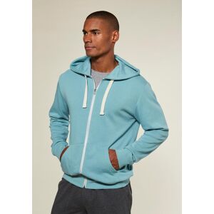 Kapuzensweatjacke KANGAROOS, Herren, Gr. XL (56/58), grün (mint), angeraute Sweatware, Obermaterial: 60% Baumwolle, 40% Polyester, unifarben, bequem normal, Rundhals, angesetztes Bündchen, Sweatjacken Kapuzensweatjacke, mit Kapuze, kontrast Zipper und kon Kapuzensweatjacke KANGAROOS, Herren, Gr. XL (56/58), grün (mint), angeraute Sweatware, Obermaterial: 60% Baumwolle, 40% Polyester, unifarben, bequem normal, Rundhals, angesetztes Bündchen, Sweatjacken Kapuzensweatjacke, mit Kapuze, kontrast Zipper und kon