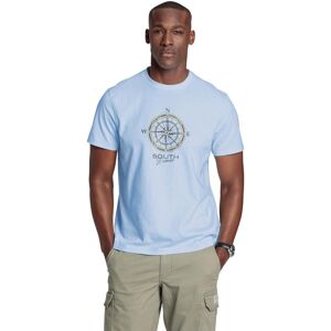 T-Shirt DELMAO, Herren, Gr. XL (56/58), blau (hellblau), Single Jersey, Obermaterial: 100% Baumwolle, bedruckt, normal, Rundhals, Shirts T-Shirt, Kurzarm, bedruckt, Rundhals, aus Baumwolle T-Shirt DELMAO, Herren, Gr. XL (56/58), blau (hellblau), Single Jersey, Obermaterial: 100% Baumwolle, bedruckt, normal, Rundhals, Shirts T-Shirt, Kurzarm, bedruckt, Rundhals, aus Baumwolle