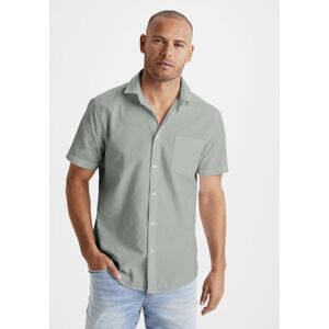 H.I.S. Kurzarmhemd H.I.S, Herren, Gr. XXXL (47/48), N-Gr, grün (salbei), Web, Obermaterial: 100% Baumwolle, unifarben, regular fit, Rundhals, abgesteppte Kante, Hemden Kurzarmhemd, mit Kentkragen, Oxford-Qualität aus reiner Baumwolle H.I.S. Kurzarmhemd H.I.S, Herren, Gr. XXXL (47/48), N-Gr, grün (salbei), Web, Obermaterial: 100% Baumwolle, unifarben, regular fit, Rundhals, abgesteppte Kante, Hemden Kurzarmhemd, mit Kentkragen, Oxford-Qualität aus reiner Baumwolle