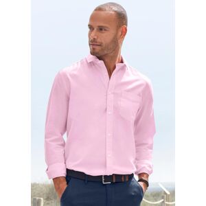 H.I.S Herren Oxford Hemd - Regular Fit, Langarm, Rosa - Hemden H.I.S Herren Oxford Hemd - Regular Fit, Langarm, Rosa - Hemden