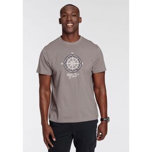T-Shirt DELMAO, Herren, Gr. 3XL (64/66), grau, Single Jersey, Obermaterial: 100% Baumwolle, bedruckt, normal, Rundhals, Shirts T-Shirt, Kurzarm, bedruckt, Rundhals, aus Baumwolle T-Shirt DELMAO, Herren, Gr. 3XL (64/66), grau, Single Jersey, Obermaterial: 100% Baumwolle, bedruckt, normal, Rundhals, Shirts T-Shirt, Kurzarm, bedruckt, Rundhals, aus Baumwolle