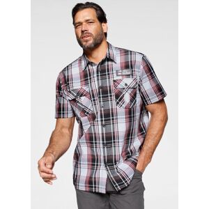 Kurzarmhemd MAN'S WORLD, Herren, Gr. XL (43/44), N-Gr, rot (rot, schwarz, weiß), Obermaterial: 100% Baumwolle, kariert, bequem, Hemden Kurzarmhemd, mit zwei Brusttaschen Kurzarmhemd MAN'S WORLD, Herren, Gr. XL (43/44), N-Gr, rot (rot, schwarz, weiß), Obermaterial: 100% Baumwolle, kariert, bequem, Hemden Kurzarmhemd, mit zwei Brusttaschen