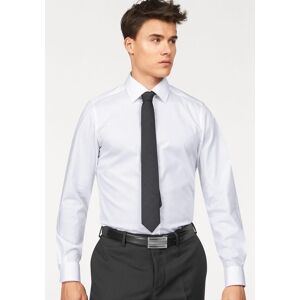 Langarmhemd BRUNO BANANI "Slim-fit", Herren, Gr. 35/36 (XS), D-Gr, weiss (weiß), Obermaterial: 97% Baumwolle, 3% Elasthan, unifarben, Basic, schmal normal, Ärmel mit Ärmelschlitz runde 2-Knopf-Manschette verstellbar, Hemden Langarmhemd, Formbeständig durc Langarmhemd BRUNO BANANI "Slim-fit", Herren, Gr. 35/36 (XS), D-Gr, weiss (weiß), Obermaterial: 97% Baumwolle, 3% Elasthan, unifarben, Basic, schmal normal, Ärmel mit Ärmelschlitz runde 2-Knopf-Manschette verstellbar, Hemden Langarmhemd, Formbeständig durc