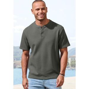 T-Shirt JOHN DEVIN "Kurzarm-Poloshirt aus Struktur-Qualität", Herren, Gr. L (52/54), salbei, Obermaterial: 83% Baumwolle, 16% Polyester, 1% Elasthan, Strukturmuster, regular fit normal, Rundhals, abgesteppte Kante, Shirts T-Shirt, mit modischem Stehkragen T-Shirt JOHN DEVIN "Kurzarm-Poloshirt aus Struktur-Qualität", Herren, Gr. L (52/54), salbei, Obermaterial: 83% Baumwolle, 16% Polyester, 1% Elasthan, Strukturmuster, regular fit normal, Rundhals, abgesteppte Kante, Shirts T-Shirt, mit modischem Stehkragen