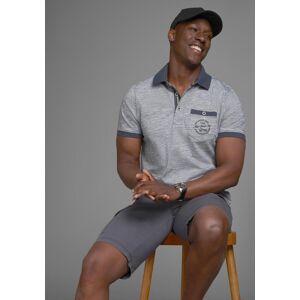Poloshirt MAN'S WORLD, Herren, Gr. S (44/46), blau (blau, meliert), Single Jersey, Obermaterial: 100% Baumwolle, meliert, regular fit, Rundhals, Rippbündchen kontrastfarben, Shirts Poloshirt, Kurzarm, Regular Fit, melierte Struktur, Rundhalsausschnitt Poloshirt MAN'S WORLD, Herren, Gr. S (44/46), blau (blau, meliert), Single Jersey, Obermaterial: 100% Baumwolle, meliert, regular fit, Rundhals, Rippbündchen kontrastfarben, Shirts Poloshirt, Kurzarm, Regular Fit, melierte Struktur, Rundhalsausschnitt