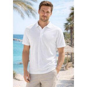 Poloshirt MAN'S WORLD, Herren, Gr. 60/62 (XXL), weiss (weiß), Piqué, Obermaterial: 100% Baumwolle, unifarben, Basic, regular fit, Rundhals, Flachstrickbündchen, Shirts Poloshirt, Kurzarm, lockere Passform, unifarben Poloshirt MAN'S WORLD, Herren, Gr. 60/62 (XXL), weiss (weiß), Piqué, Obermaterial: 100% Baumwolle, unifarben, Basic, regular fit, Rundhals, Flachstrickbündchen, Shirts Poloshirt, Kurzarm, lockere Passform, unifarben