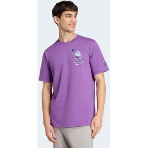 T-Shirt ADIDAS SPORTSWEAR "EARTH DAY PADEL, GRAFIK", Herren, Gr. L, lila (active lila), Obermaterial: 100% Baumwolle, normal, Rundhals, Shirts T-Shirt, Print T-Shirt T-Shirt ADIDAS SPORTSWEAR "EARTH DAY PADEL, GRAFIK", Herren, Gr. L, lila (active lila), Obermaterial: 100% Baumwolle, normal, Rundhals, Shirts T-Shirt, Print T-Shirt