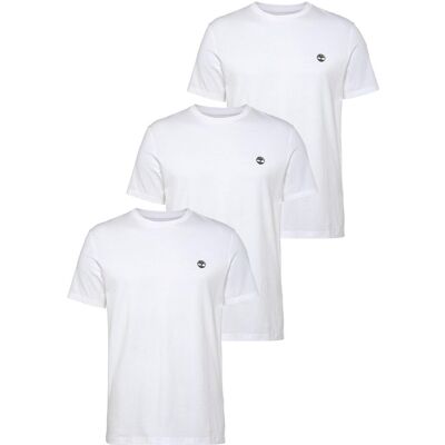 T-Shirt TIMBERLAND "DUNSTAN RIVER 3xPack Tee", Herren, Gr. 3XL, weiss (weiß), Obermaterial: 100% Baumwolle, Shirts T-Shirt, für Sportmode, Outdoormode und Streetwear, Kurzarm, aus Baumwolle T-Shirt TIMBERLAND "DUNSTAN RIVER 3xPack Tee", Herren, Gr. 3XL, weiss (weiß), Obermaterial: 100% Baumwolle, Shirts T-Shirt, für Sportmode, Outdoormode und Streetwear, Kurzarm, aus Baumwolle