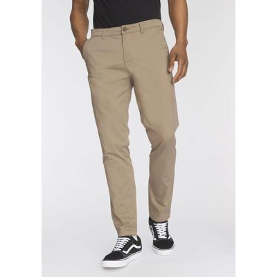 Chinohose JACK & JONES "JPSTMARCO mit schmalem Bein und pflegeleichtem Stoff", Herren, Gr. 32, Länge 32, beige, Twill, Obermaterial: 98% Baumwolle, 2% Elasthan, unifarben, washed, schmal lang, Hosen Chinohose, washed, modisch, schmal, Baumwollmischung Chinohose JACK & JONES "JPSTMARCO mit schmalem Bein und pflegeleichtem Stoff", Herren, Gr. 32, Länge 32, beige, Twill, Obermaterial: 98% Baumwolle, 2% Elasthan, unifarben, washed, schmal lang, Hosen Chinohose, washed, modisch, schmal, Baumwollmischung