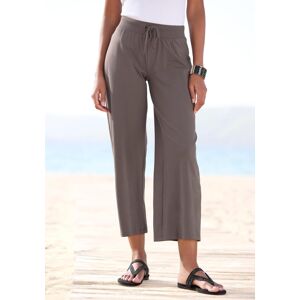 Beach Time 7/8-Strandhose BEACHTIME, Damen, Gr. 48/50, N-Gr, grün (khaki), Jersey, Obermaterial: 95% Baumwolle, 5% Elasthan, unifarben, figurumspielend 7/8-Länge, Hosen 7/8-Strandhose, aus weichem Jersey, Wide-Leg, Jogginghose, Relaxhose Beach Time 7/8-Strandhose BEACHTIME, Damen, Gr. 48/50, N-Gr, grün (khaki), Jersey, Obermaterial: 95% Baumwolle, 5% Elasthan, unifarben, figurumspielend 7/8-Länge, Hosen 7/8-Strandhose, aus weichem Jersey, Wide-Leg, Jogginghose, Relaxhose