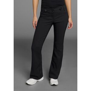 Anzughose MELROSE, Damen, Gr. 36, N-Gr, schwarz, Web, Obermaterial: 71% Polyester, 25% Viskose, 4% Elasthan, unifarben, ausgestellt lang, Hosen Anzughose, in Bootcut-Form Anzughose MELROSE, Damen, Gr. 36, N-Gr, schwarz, Web, Obermaterial: 71% Polyester, 25% Viskose, 4% Elasthan, unifarben, ausgestellt lang, Hosen Anzughose, in Bootcut-Form