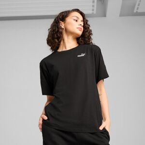 T-Shirt PUMA "ESS TAPE RELAXED TEE", Damen, Gr. M, schwarz (puma schwarz), Jersey, Obermaterial: 100% Baumwolle, bedruckt, relaxed fit normal, Rundhals, Shirts T-Shirt, mit Rundhalsausschnitt, mit kurzem Arm T-Shirt PUMA "ESS TAPE RELAXED TEE", Damen, Gr. M, schwarz (puma schwarz), Jersey, Obermaterial: 100% Baumwolle, bedruckt, relaxed fit normal, Rundhals, Shirts T-Shirt, mit Rundhalsausschnitt, mit kurzem Arm