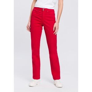 Gerade Jeans ARIZONA "Comfort-Fit", Damen, Gr. 21, K + L Gr, rot, Jeans, Obermaterial: 98% Baumwolle, 2% Elasthan, Basic, normal lang, Jeans Gerade Jeans, High Waist Gerade Jeans ARIZONA "Comfort-Fit", Damen, Gr. 21, K + L Gr, rot, Jeans, Obermaterial: 98% Baumwolle, 2% Elasthan, Basic, normal lang, Jeans Gerade Jeans, High Waist