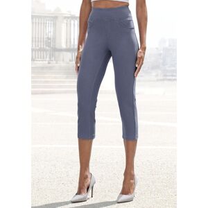 H.I.S. Caprihose H.I.S, Damen, Gr. 36/38, N-Gr, blau (jeans blau), Obermaterial: 70% Baumwolle, 25% Polyester, 5% Elasthan, unifarben, Basic, Hosen Caprihose, im Schlupfhosen Style H.I.S. Caprihose H.I.S, Damen, Gr. 36/38, N-Gr, blau (jeans blau), Obermaterial: 70% Baumwolle, 25% Polyester, 5% Elasthan, unifarben, Basic, Hosen Caprihose, im Schlupfhosen Style