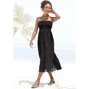 2-in-1-Kleid LASCANA, Damen, Gr. 46, N-Gr, schwarz, Spitze, Obermaterial: 95% Polyamid, 5% Elasthan. Futter: 95% Viskose, 5% Elasthan, unifarben, figurumspielend lang, ohne Ausschnitt, Kleider 2-in-1-Kleid, aus geblümter Spitze, Sommerkleid oder Maxirock, 2-in-1-Kleid LASCANA, Damen, Gr. 46, N-Gr, schwarz, Spitze, Obermaterial: 95% Polyamid, 5% Elasthan. Futter: 95% Viskose, 5% Elasthan, unifarben, figurumspielend lang, ohne Ausschnitt, Kleider 2-in-1-Kleid, aus geblümter Spitze, Sommerkleid oder Maxirock,