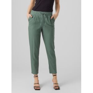 Véro Moda Schlupfhose VERO MODA "VMJESMILO MW ANKLE PANTS WVN NOOS", Damen, Gr. S (36), N-Gr, grün (laurel wreath), Web, Obermaterial: 55% Viskose, 45% Leinen, unifarben, regular fit knöchellang, Hosen Schlupfhose, mit Leinen, elastisches Bündchen und Kor Véro Moda Schlupfhose VERO MODA "VMJESMILO MW ANKLE PANTS WVN NOOS", Damen, Gr. S (36), N-Gr, grün (laurel wreath), Web, Obermaterial: 55% Viskose, 45% Leinen, unifarben, regular fit knöchellang, Hosen Schlupfhose, mit Leinen, elastisches Bündchen und Kor