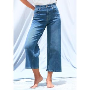 7/8-Jeans LASCANA, Damen, Gr. 44, N-Gr, blau (blau washed), Denim/Jeans, Obermaterial: 98% Baumwolle, 2% Elasthan, unifarben, figurumspielend knöchelfrei, Jeans 7/8-Jeans, aus Baumwoll-Denim, Straight-Leg 7/8-Jeans LASCANA, Damen, Gr. 44, N-Gr, blau (blau washed), Denim/Jeans, Obermaterial: 98% Baumwolle, 2% Elasthan, unifarben, figurumspielend knöchelfrei, Jeans 7/8-Jeans, aus Baumwoll-Denim, Straight-Leg