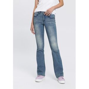 Bootcut-Jeans ARIZONA "Shaping", Damen, Gr. 42, N-Gr, blau (blau used), Denim/Jeans, Obermaterial: 79% Baumwolle, 19% Polyester, 2% Elasthan, Basic, schmal lang, Jeans Bootcut-Jeans, bootcut, Kontrastnähte, Used-Look-Waschung, niedrige Leibhöhe Bootcut-Jeans ARIZONA "Shaping", Damen, Gr. 42, N-Gr, blau (blau used), Denim/Jeans, Obermaterial: 79% Baumwolle, 19% Polyester, 2% Elasthan, Basic, schmal lang, Jeans Bootcut-Jeans, bootcut, Kontrastnähte, Used-Look-Waschung, niedrige Leibhöhe